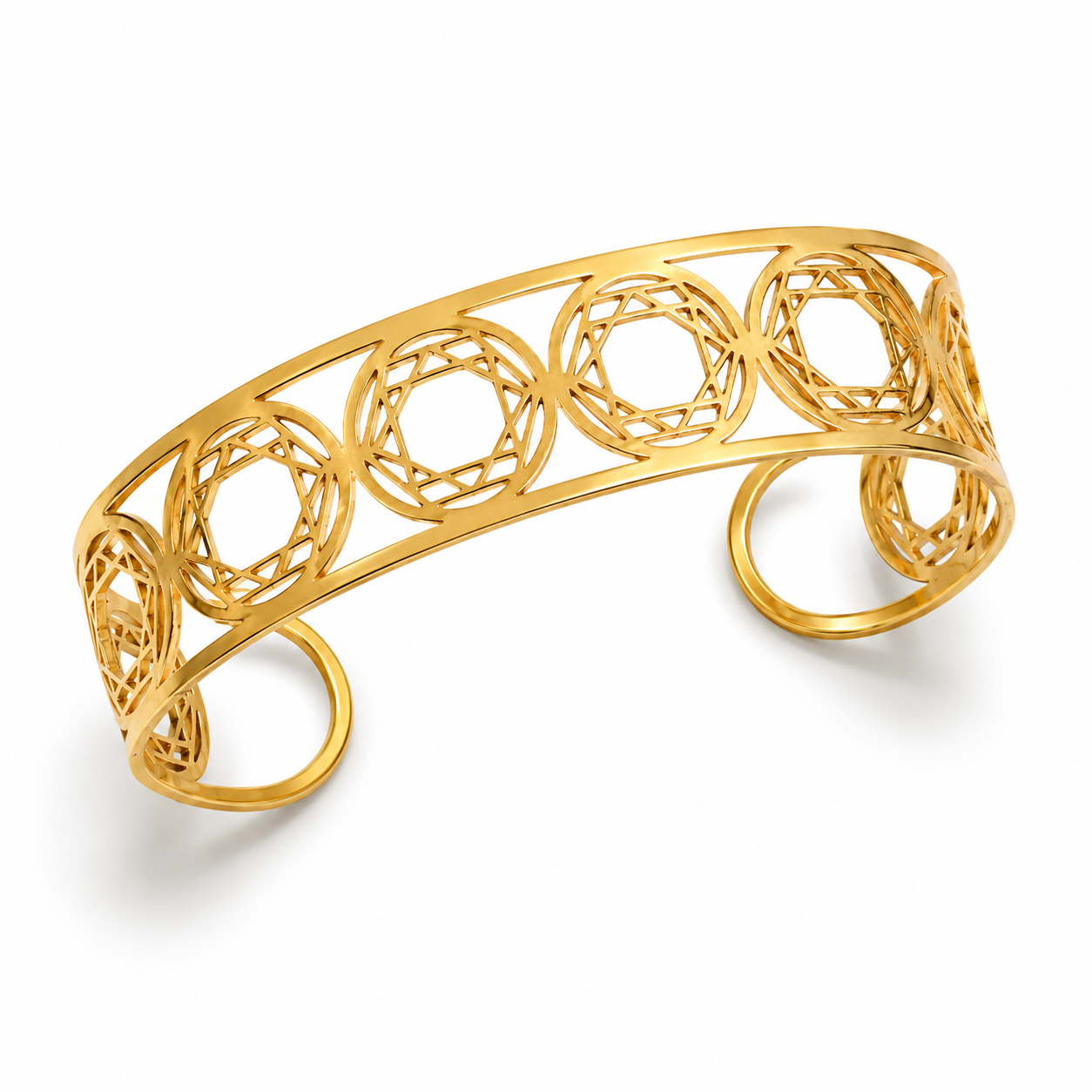 Energetic Copper Harmony Cuff